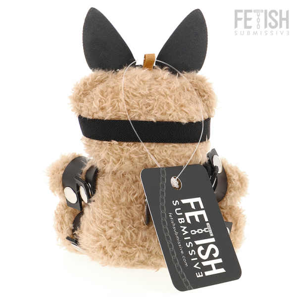 Mishka Orsacchiotto di Peluche in Stile BDSM