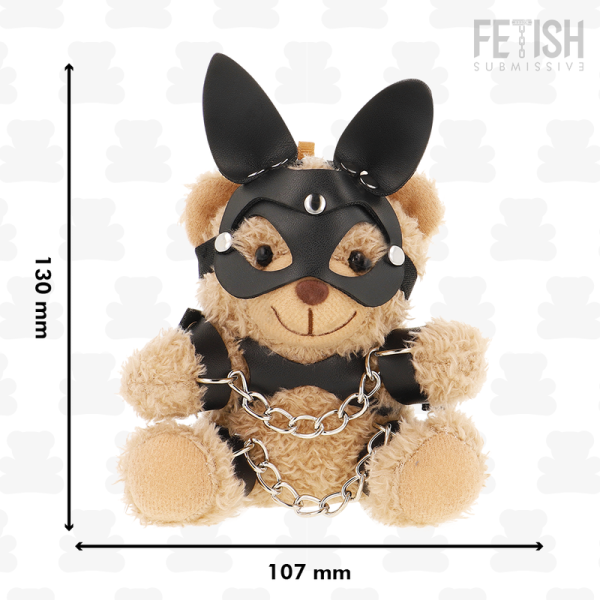 Mishka Orsacchiotto di Peluche in Stile BDSM