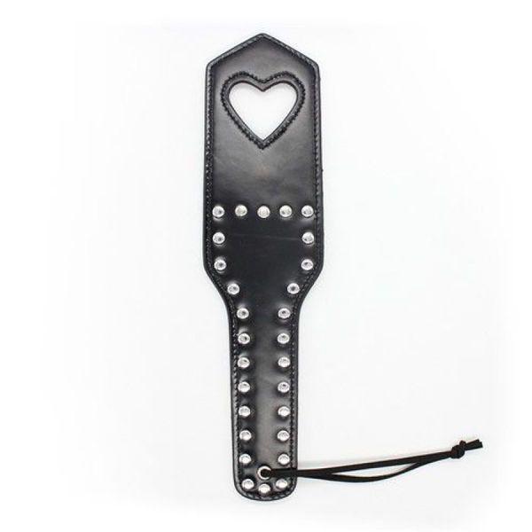 Heart paletta nera per spanking