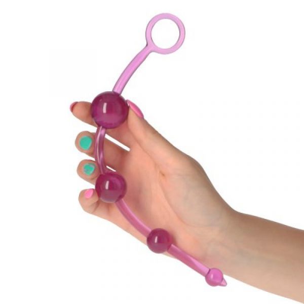 Palline anali Timeless con 4 sfere viola