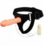 Fallo vibrante strap-on per donna 18 cm | Baile harness passionate
