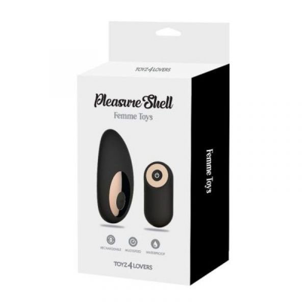 Massaggiatore clitorideo vibrante Pleasure Shell