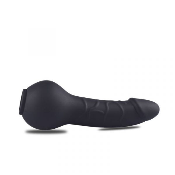Fallo indossabile in silicone per donna nero
