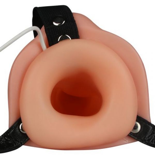 StrapOn Hollow Vibratore doppio