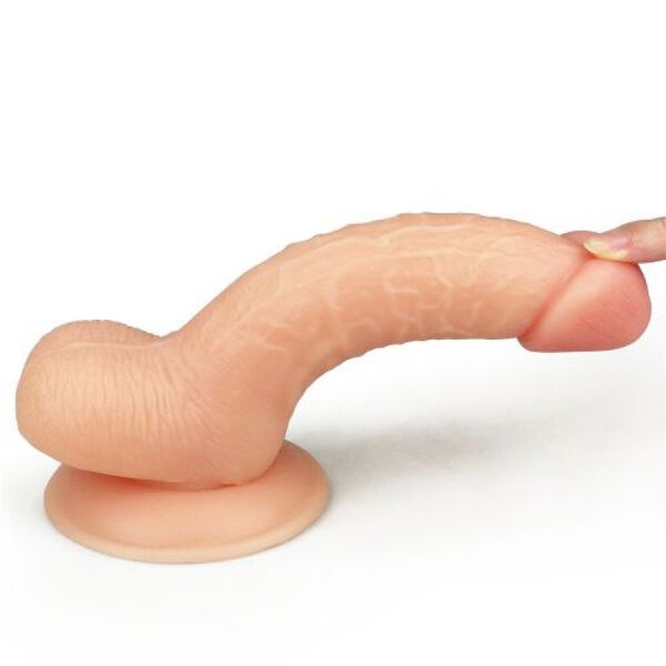 Dildo realistico con ventosa da 18 cm