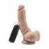 Vibratore realistico get real con testicoli e ventosa