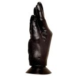 All black 19.5 cm fallo anale