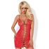 BRIDE CHEMISE E STRING ROSSO