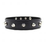 Collare Spike nero