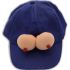 Cappello blu con tette Diablo Picante