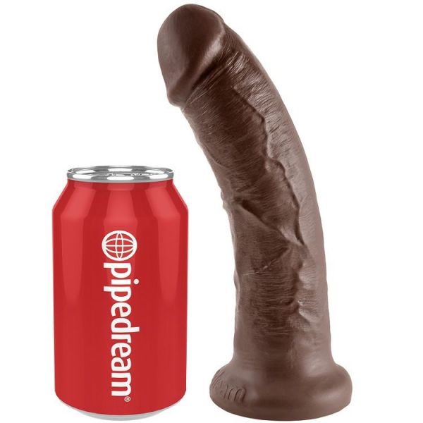 Fallo realistico marrone da 20 cm king cock