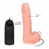 Dildo con rotazione e vibrazione 20 cm