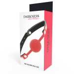 Darkness ball Morso in silicone rosso