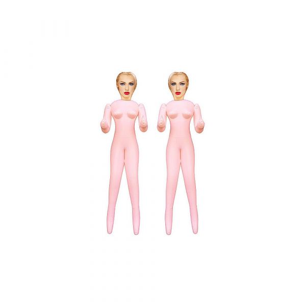 DUE BAMBOLE GONFIABILI VIRGIN TWINS